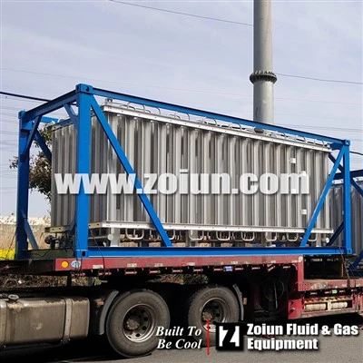 Container -Umgebungsluftdampfer